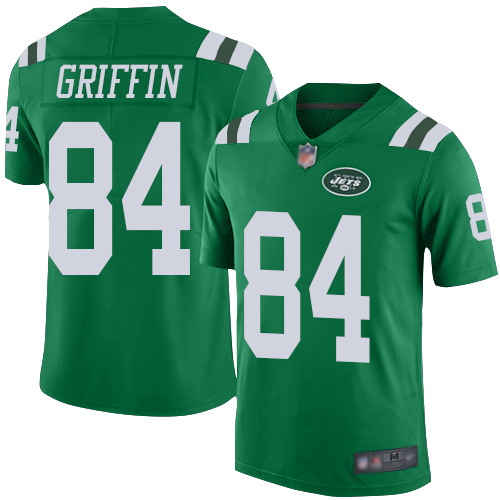 New York Jets Limited Green Youth Ryan Griffin Jersey NFL Football #84 Rush Vapor Untouchable